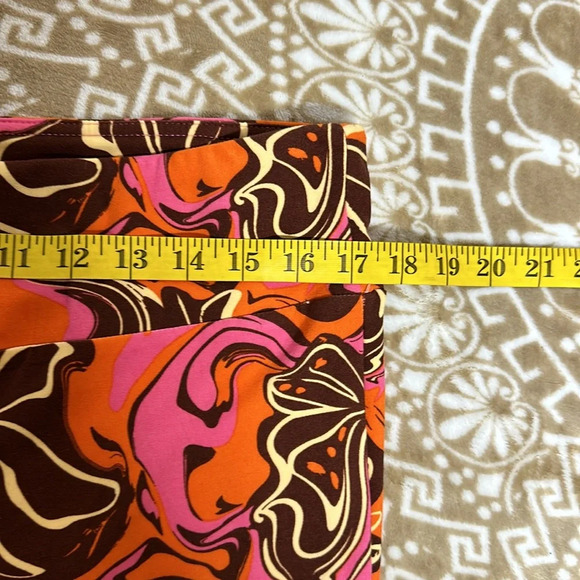 No Boundaries Floral Bell Bottom Leggings Sz Xl - Picture 6 of 7